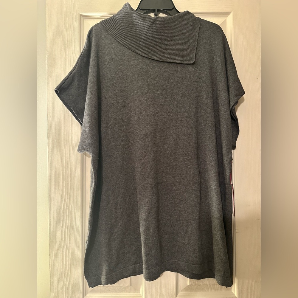 Vince Camuto Charcoal Sweater Tunic